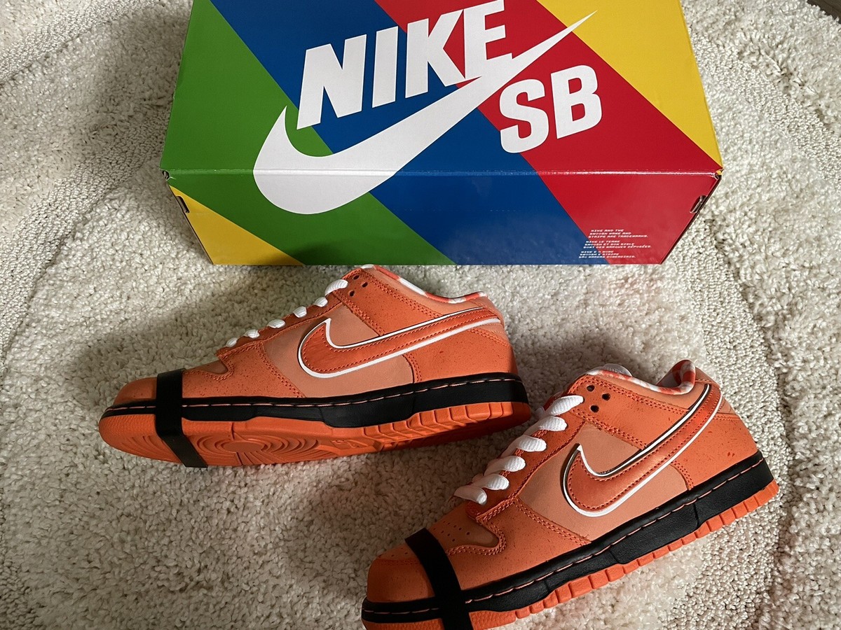Size 7 - Nike Dunk Low SB x Concepts Orange Lobster IN HAND Size 7 - Nike Dunk Low SB x Concepts Orange Lobster IN HAND