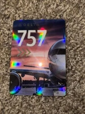 DELTA AIR LINES PILOT TRADING CARD 54 BOEING B757-300 CARD 2022 NEW!