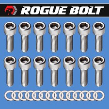 Bbc Valve Cover Bolts Stainless Steel Kit Big Block Chevy 396 402 427 454 502 Gm