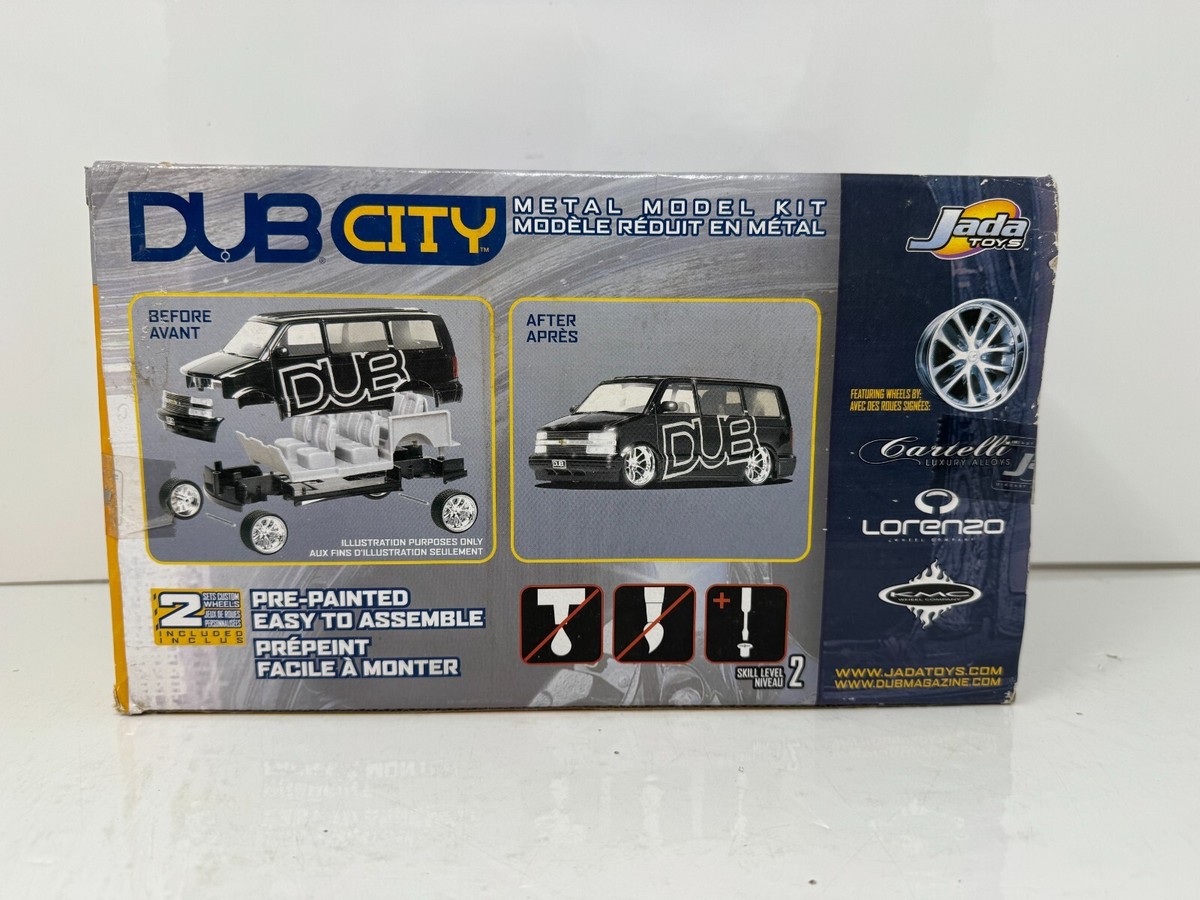 Jada Dub City 2001 Chevy Astro Van Metal Model Kit 1:24 Diecast | eBay