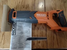 RECIPROCATING SAW 18V Ridgid R8646, NEW! open box Tool Only, with manual & blade