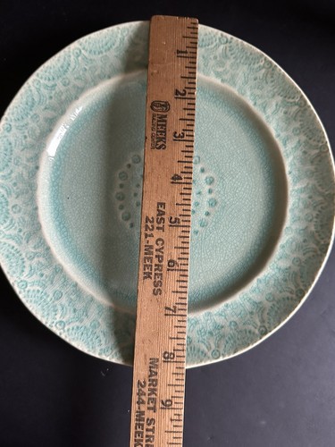 Anthropologie Old Havana Mint Set of 6 Salad Plates 8” - Picture 17 of 19