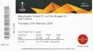 Fanion Club Bruges – Tissu Multicolore – Neuf – Club Belge