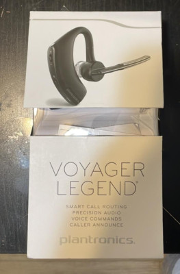 Plantronics Voyager Legend Pro Bluetooth Headset w/ Voice Command Black  Open bo
