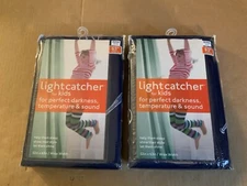 Bed Bath & Beyond Lightcatcher Curtains For Kids Navy Sports Theme 52 X 63