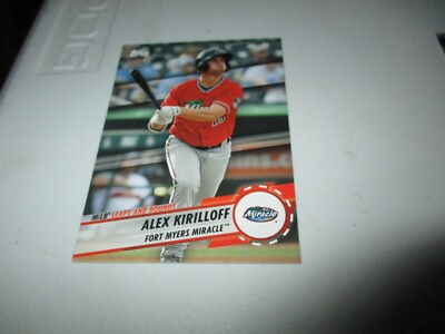 Alex Kirilloff 2019 Topps Pro Debut Leaps and Bounds #LB-AK
