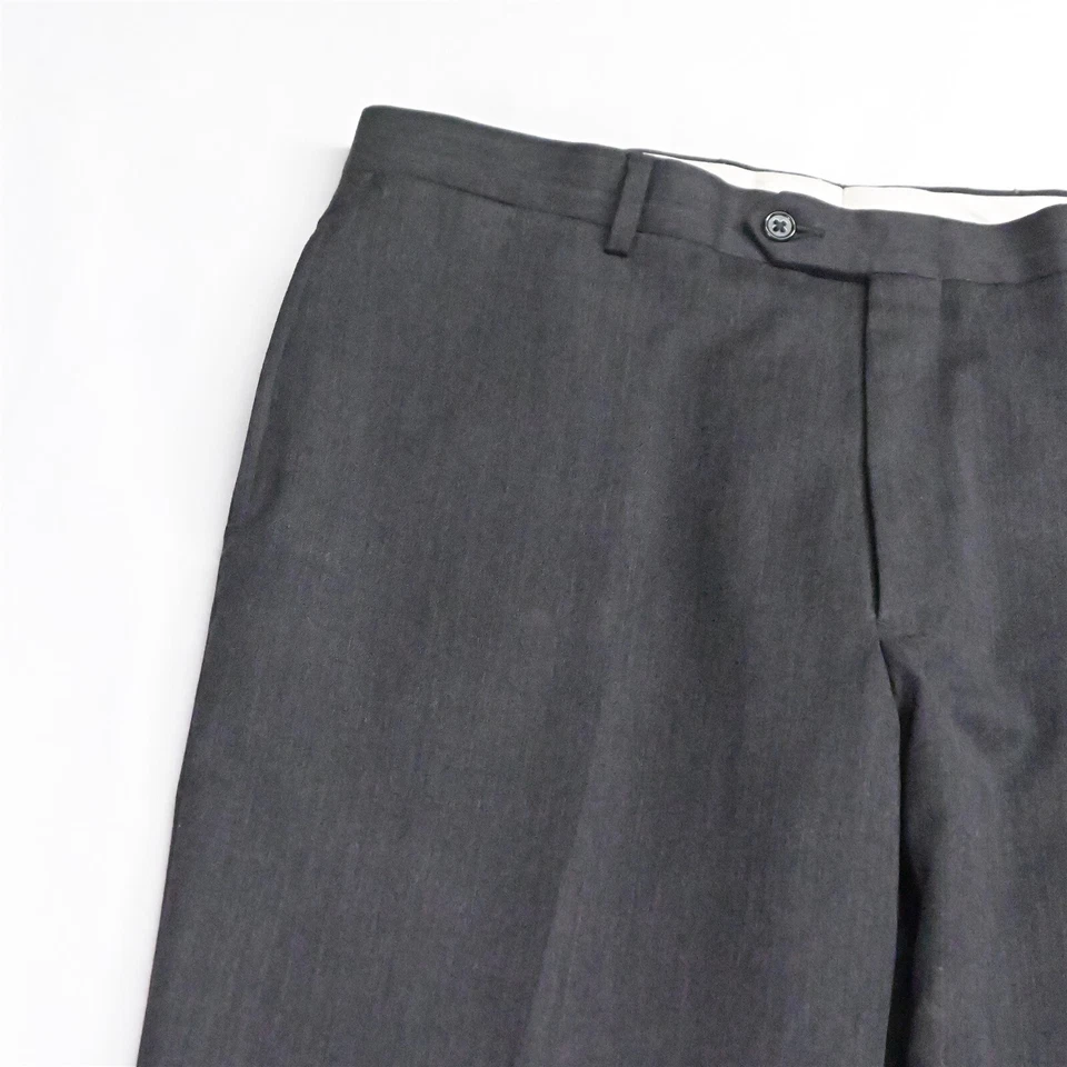 Austin Reed 36 x 32 Gray Classic Wool Dress Pants - Image 2 of 4
