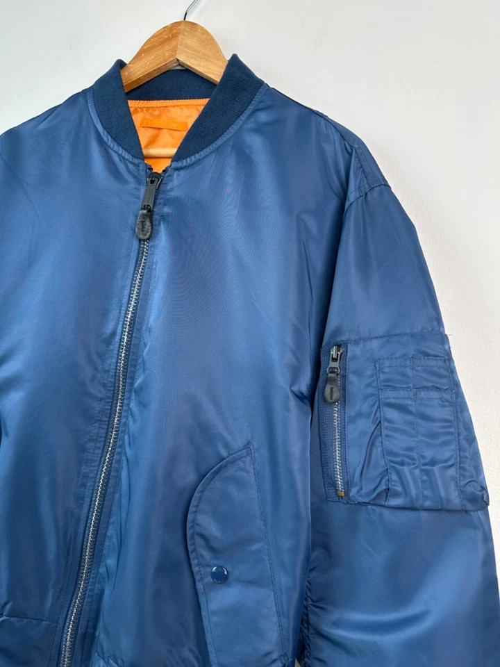 Vintage MA-1 USAF Flyer’s Intermediate Bomber Jacket - Image 4 of 4