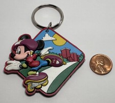 Mickey Mouse Keychain - Bookbag Charm - Jacket Zipper Pull - Disney Keyring