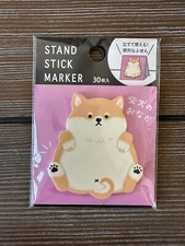 Mind Wave Stand Sticky Notes [Shiba Inu] Made in Japan