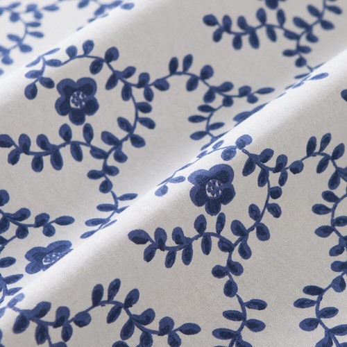 Blue And White Porcelain Tablecloth Dining Kitchen Table Cloth Tea Cover Decor - Foto 14 di 26