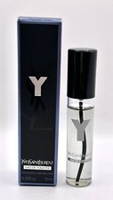 YSL Y EDT 10ml / 0.33 Fl. Oz. Yves Saint Laurent Travel Spray New With Box