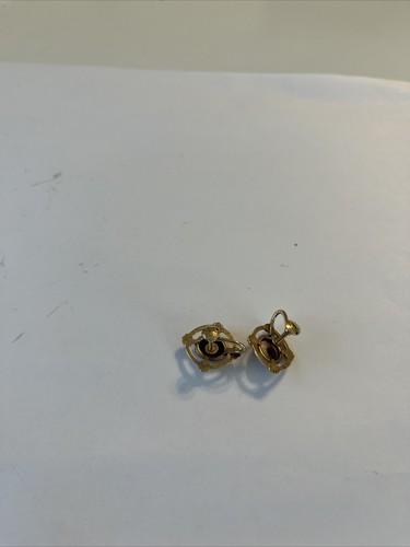 Vintage AMCO 14k GF Gold Filled Screwback Earrings - Picture 4 of 7