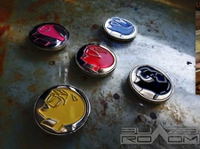 Full set of 5 Mighty morphin DINO Rangers metal power challenge coins no morpher