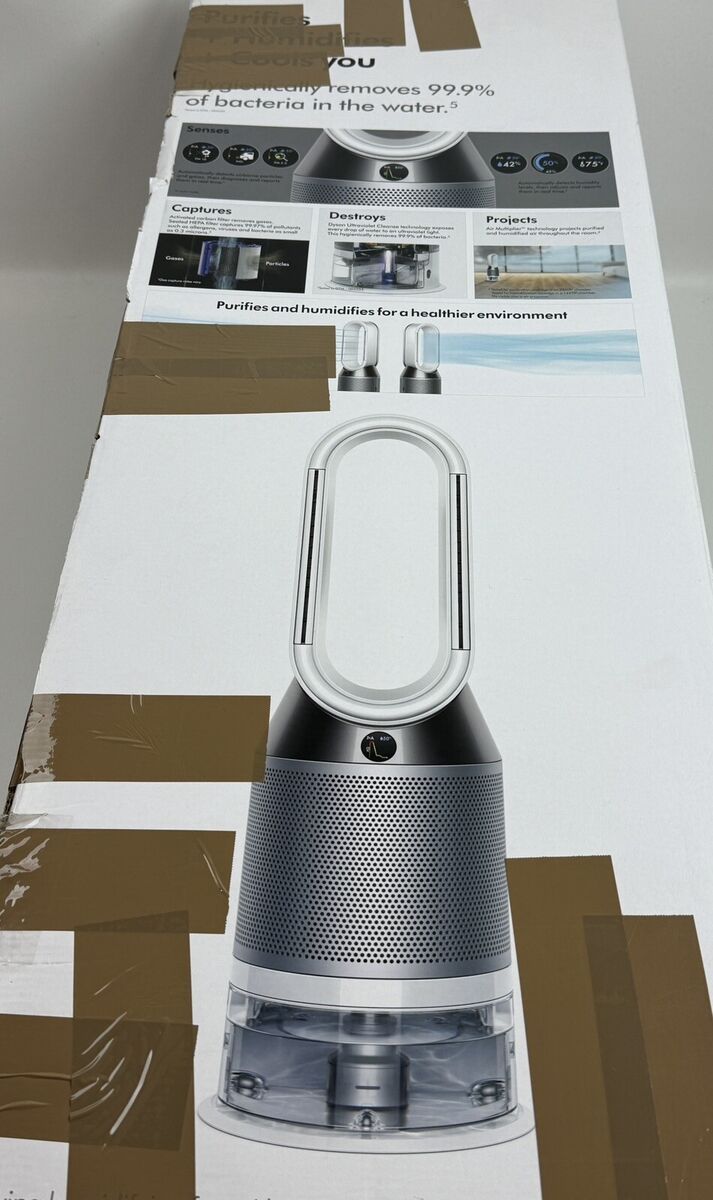 Dyson Purifier Humidify+Cool PH01 White/Silver RETAIL $899 Dyson Purifier Humidify+Cool PH01 White/Silver RETAIL $899