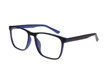 New SUCCESS SS-160 Matte Black on Blue Eyeglasses 54/18/145
