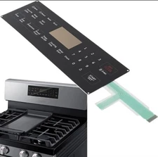 *USA SHIPPED* DG34-00027B for Samsung Range Membrane Switch Touchpad Overlay 