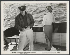 LLOYD BRIDGES NANCY GATES Wet backs '56 BOAT WATER