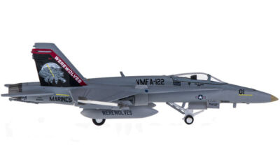 1:200 Hogan USMC McDonnell Douglas F/A-18C Fighter Plane Diecast Aircraft Model
