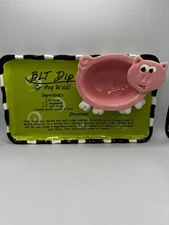 Pig BLT dip recipe chip and dip tray 
