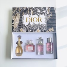 Dior Women Perfume Mini Gift Set 4 Piece 30ml Each J'adore Miss Dior Addict Joy