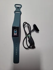 Fitbit Charge 5 Activity Tracker - Blue/Graphite Stainless Steel OPENBOX