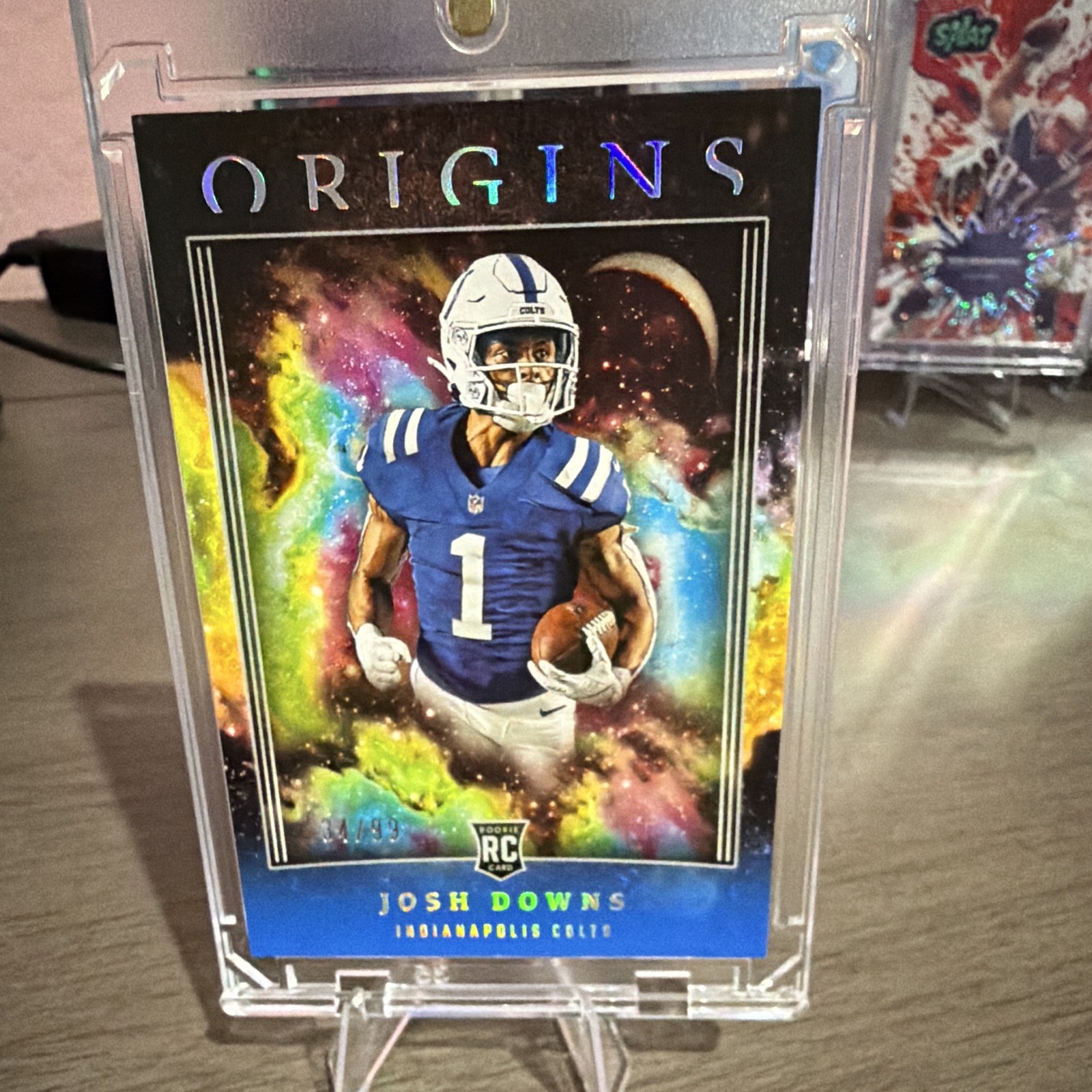 Panini 2023 Origins Josh Downs Rookie Rookies #128 34/99 Colts Football