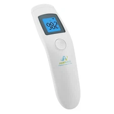 Amplim Non-Contact Forehead Thermometer for Kids and Adults - Touchless Digital