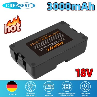 18V 3,0AH Li-Ion Akku Für Gardena Sileno Life 1000 1250 2019 750 Sileno+ R100Li 