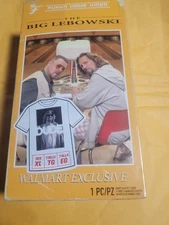 SEALED NEW Funko Home Video The Big Lebowski (XL) T-Shirt w VHS Box) Extra Large