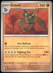 Golurk 088/162 Temporal Forces