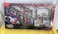 Paldean Fates Great Tusk & Iron Fates ex Premium Collection -Pokemon TCG NEW
