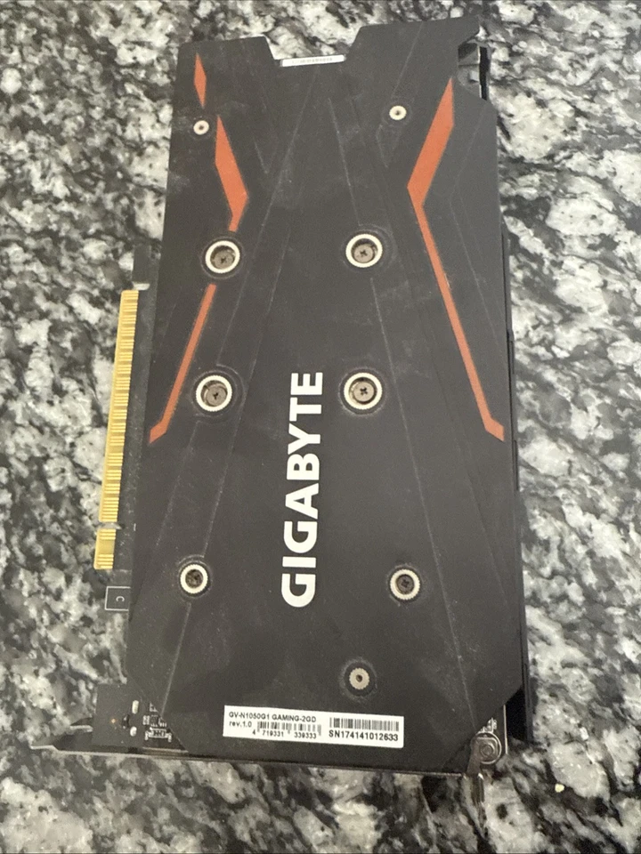 GIGABYTE GeForce GTX 1050 2GB GDDR5 GV-N1050G1 GAMING-2GD Graphics Card - Tested - Image 3 of 4