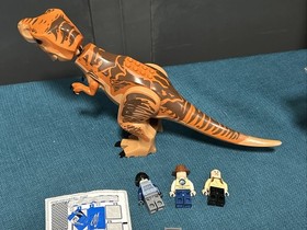 LEGO Jurassic World T-Rex Dinosaur Trex04 75918 (10758) 3 Minifigures Stickers