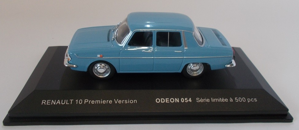 RENAULT 10 ODEON miniature 1/43 de la première version bleue limitée - 3