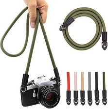 Eorefo Camera Strap Vintage 100cm Nylon Climbing Rope Camera Neck Shoulder St...