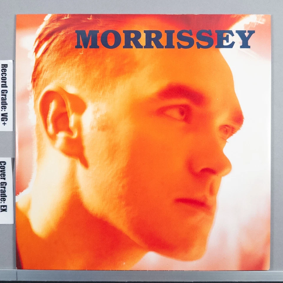 MORRISSEY Interesting Drug 1989 12" Single 3-songs Vinyl Record : VG+/EX 0-21232 - Image 2 of 4