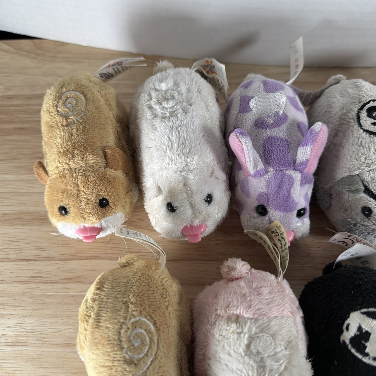Lot of 9 Zhu Zhu Pets Hamsters Zuzu Animated Animals untested Not