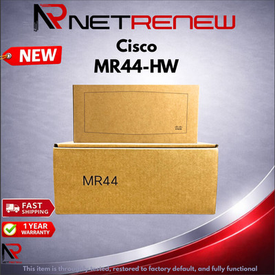 New Cisco Meraki MR44-HW 2.5GHz Wireless Access Point