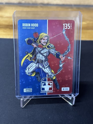Bo Jackson Battle Arena Robin Hood - Robin Yount Steel Logo Foil
