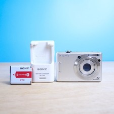 Sony Cyber-shot DSC-W35 Silver Compact Digital Camera No English Menu Japan