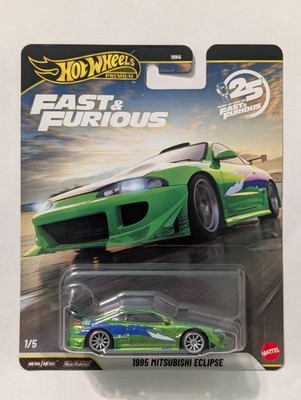Hot Wheels Premium Fast & Furious 1995 Mitsubishi Eclipse CHASE *read desc*