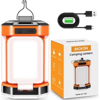 Campinglampe Zeltlaterne LED Dimmbar Tragbar Outdoor Notfall 5 Modi 25 Stunden