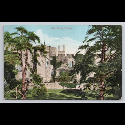 Vintage Postcard Berkeley Castle Gloucester England Unposted Historic Scenic