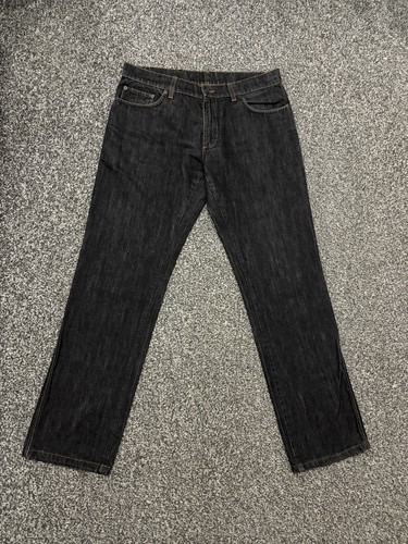 Salvatore Ferragamo Men’s Denim Jeans Dark Indigo Grey Blue 48 W32 L30 - Afbeelding 2 van 13