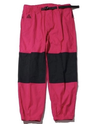 Size M Men s Nike ACG Trail Hiking FUCHSIA/BLACK Belted Jogger Pants CD4540 607