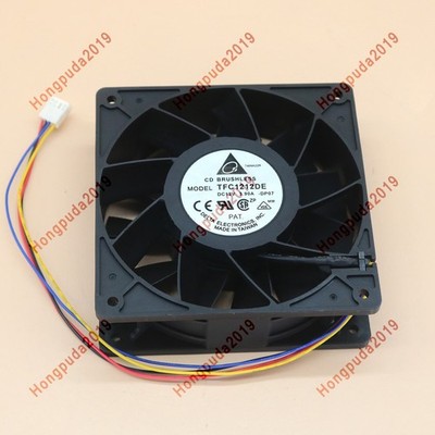 NEW   TFC1212DE 12cm 12V 3.90A 12038 industrial row large fan cooling fan #jg