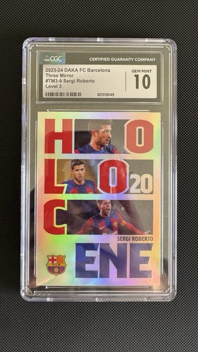 23-24 DAKA FC Barcelona One & Two Sergi Roberto Three Mirror Level 3 /5