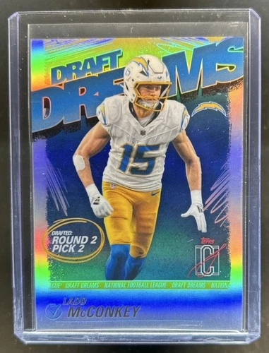 2025 Topps Signature Ladd McConkey Base (RAW)