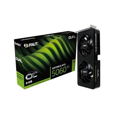 Palit Geforce Rtx 5060 Ti Dual Oc 8Gb Gddr7/Pci Express 5,0/2632Mhz/28000Mhz